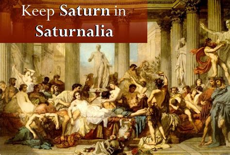 Saturnalia Delights: Food and Drink of the Ancient Festival